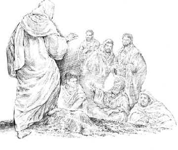 Jesus with his disciples